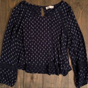 Hollister Floral Long Sleeve